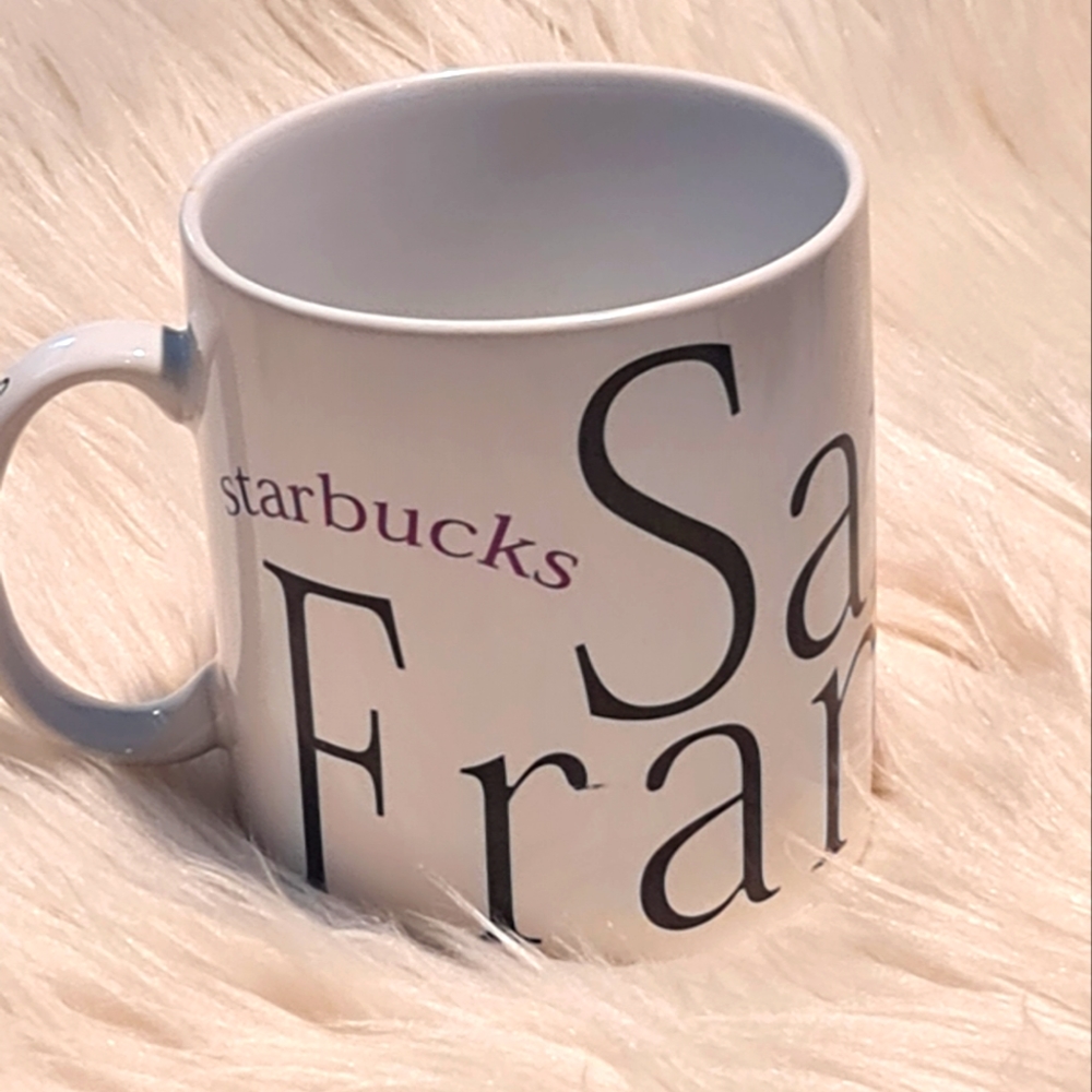 1994 Vintage Starbucks City Mug San Francisco